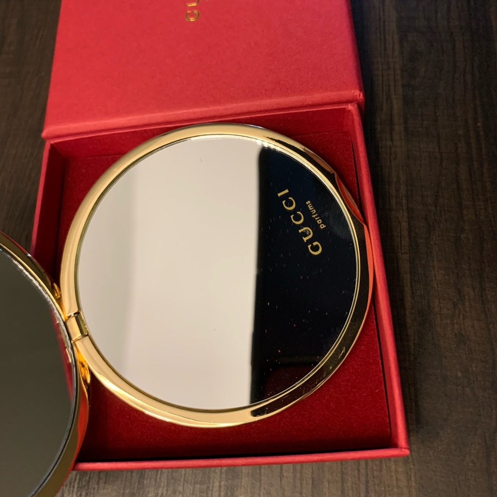 Gucci small compact mirror